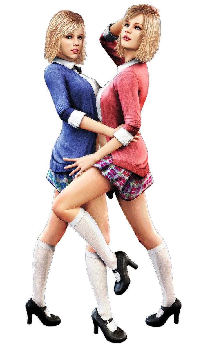 Holsom Twins Art from Duke Nukem Forever