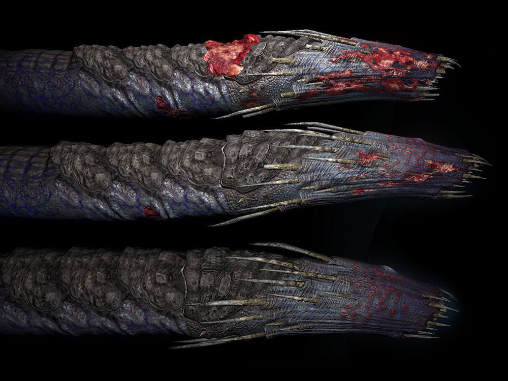 Leech Art from Duke Nukem Forever