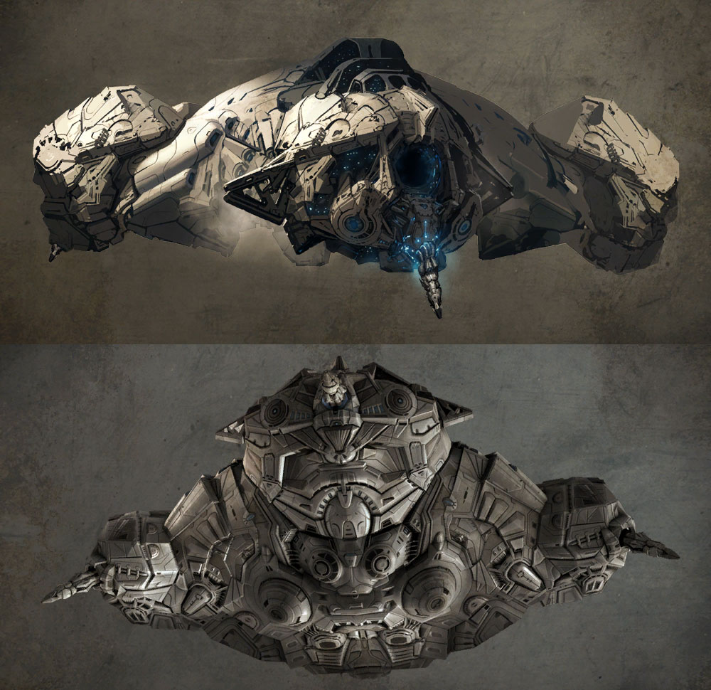 Mothership Art from Duke Nukem Forever