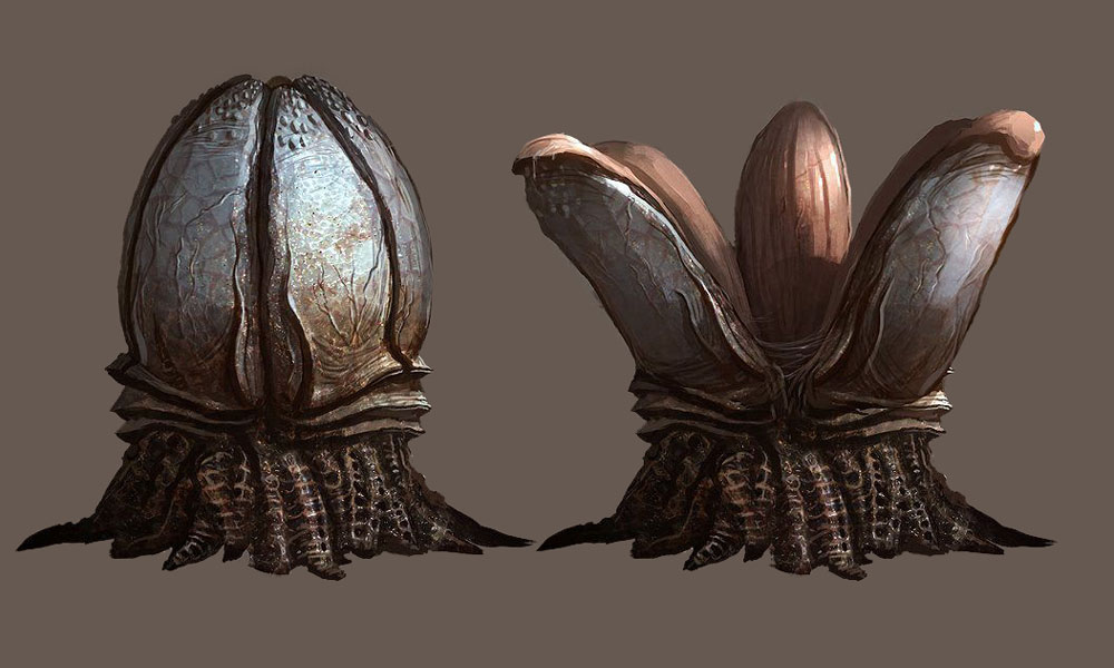 Pregnator Eggpod Art from Duke Nukem Forever