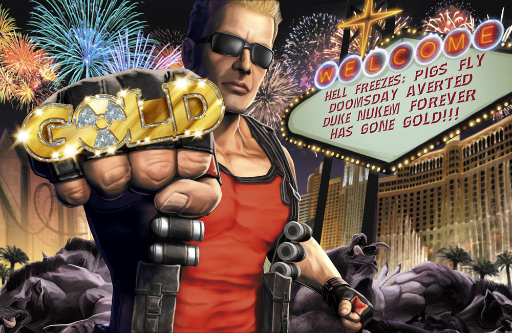 Promo Art from Duke Nukem Forever