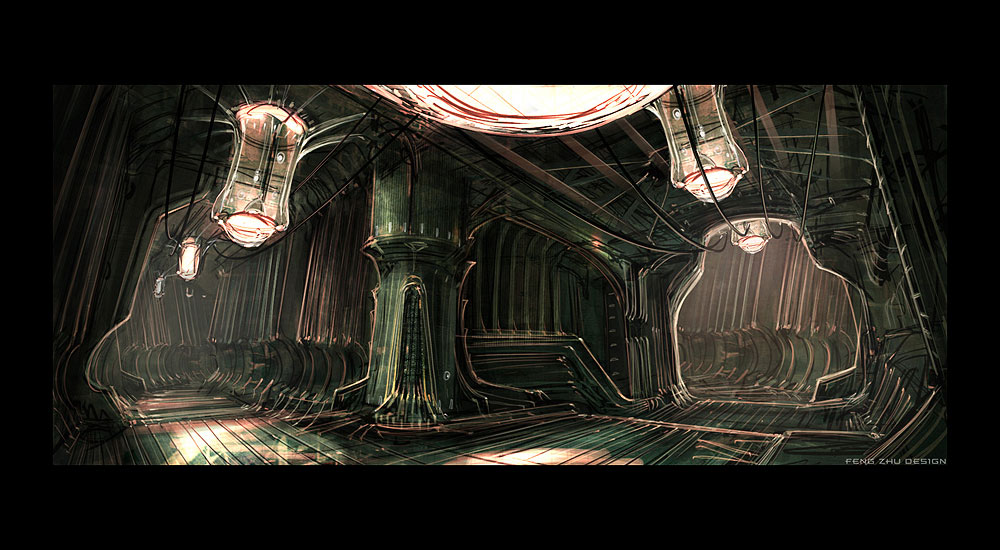 Ship Interior Art from Duke Nukem Forever
