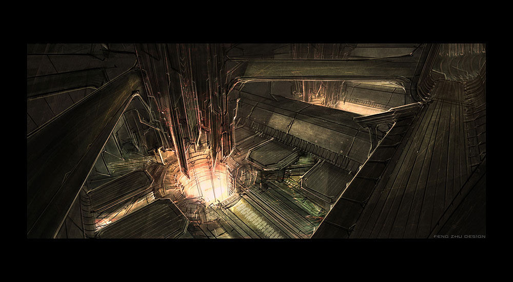 Ship Interior Art from Duke Nukem Forever