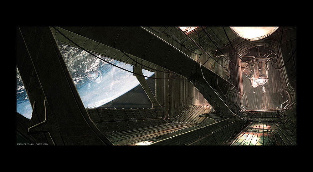 Ship Interior Art from Duke Nukem Forever
