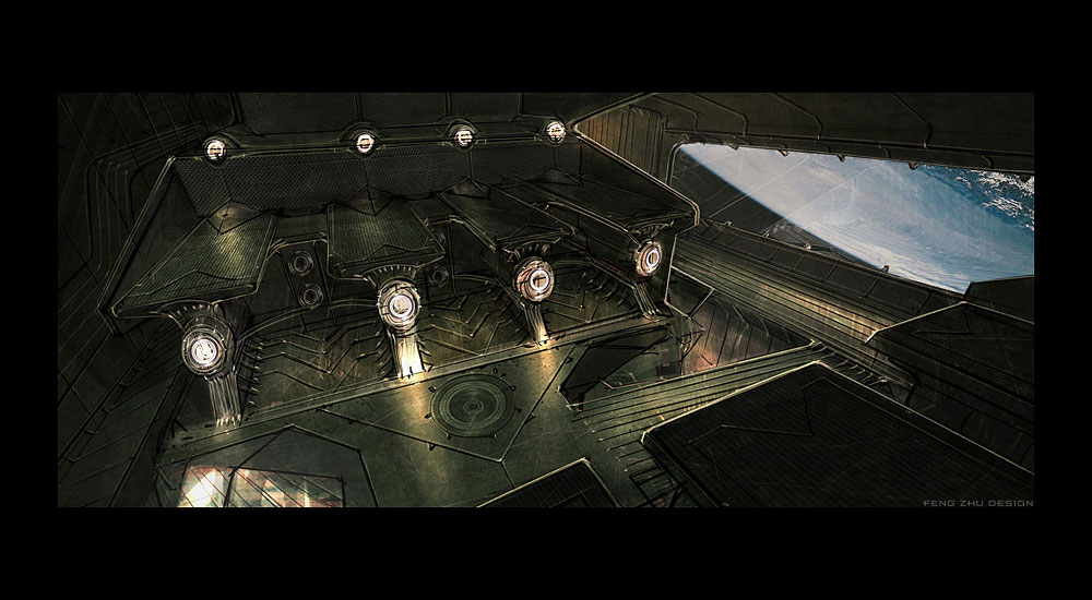 Ship Interior Art from Duke Nukem Forever