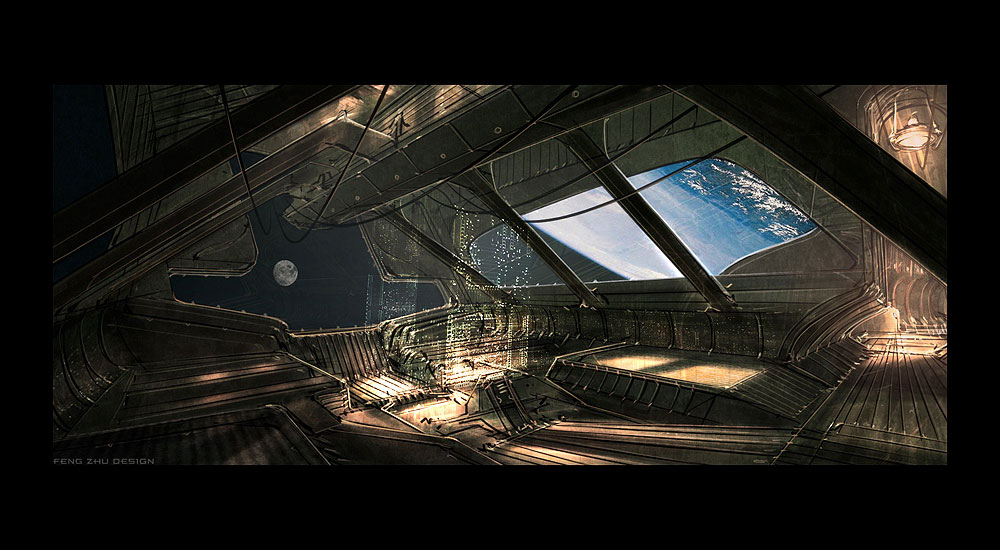 Ship Interior Art from Duke Nukem Forever