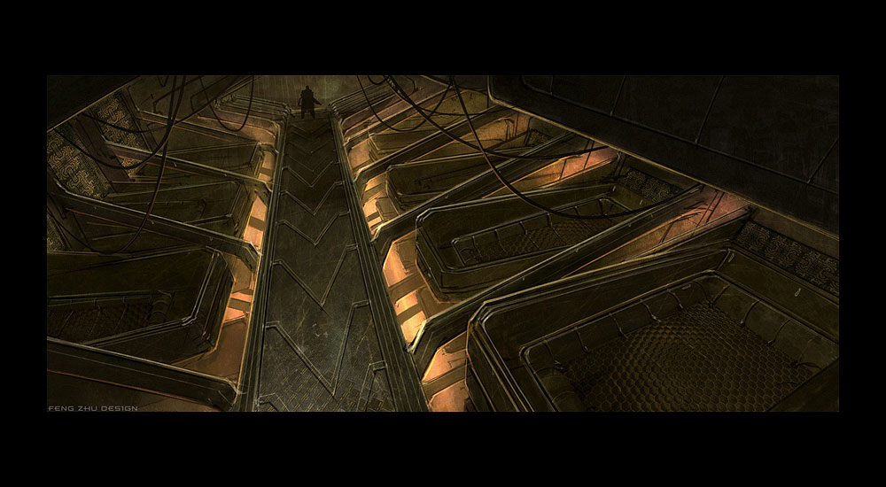 Ship Interior Art from Duke Nukem Forever