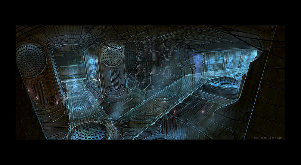 Ship Interior Art from Duke Nukem Forever