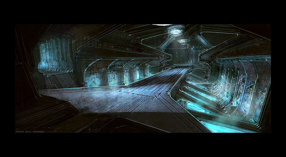Ship Interior Art from Duke Nukem Forever