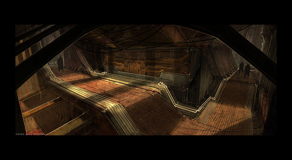 Ship Interior Art from Duke Nukem Forever