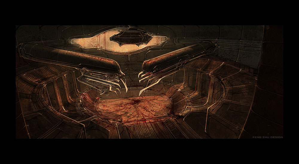 Ship Interior Art from Duke Nukem Forever