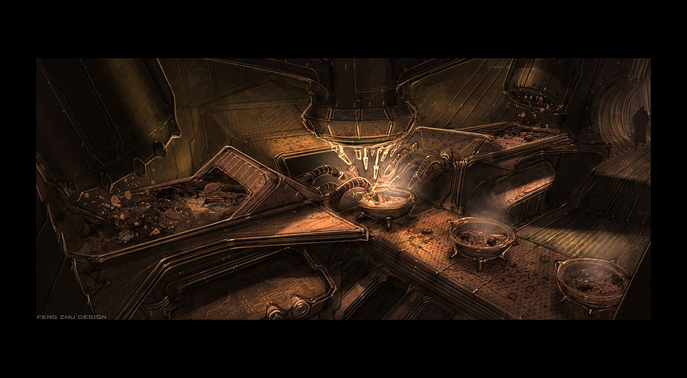 Ship Interior Art from Duke Nukem Forever
