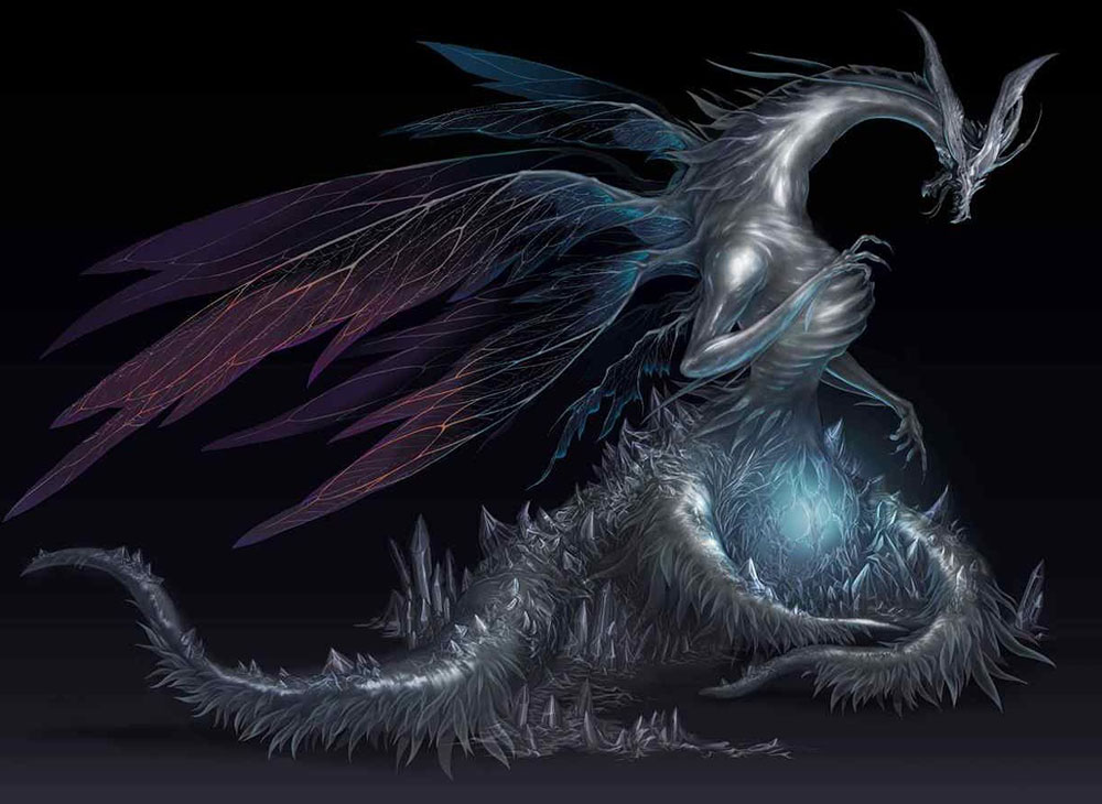 Seath the Scaleless Art from Dark Souls