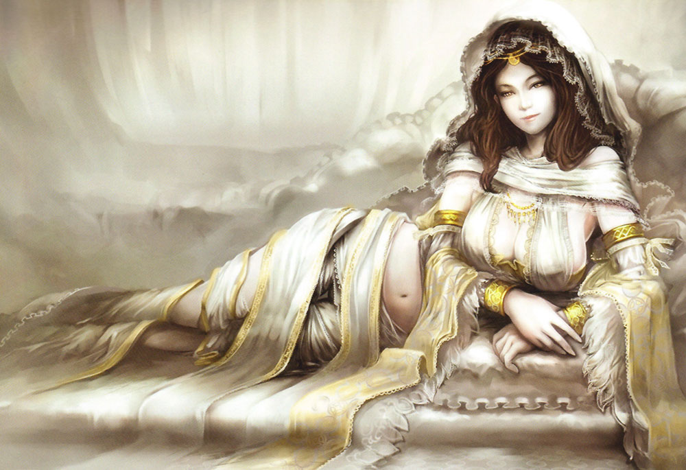 Gwynevere, Queen of Sunlight Art from Dark Souls