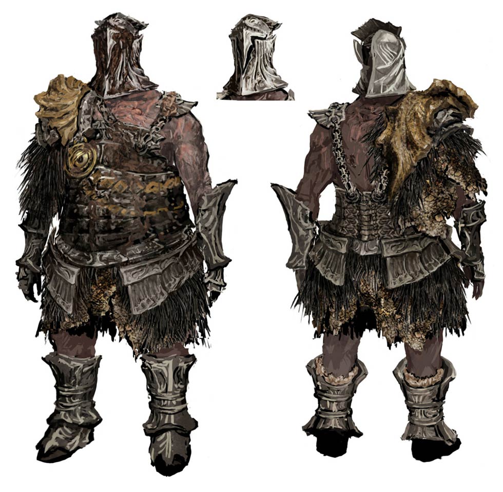 Hawkeye Gough Art from Dark Souls