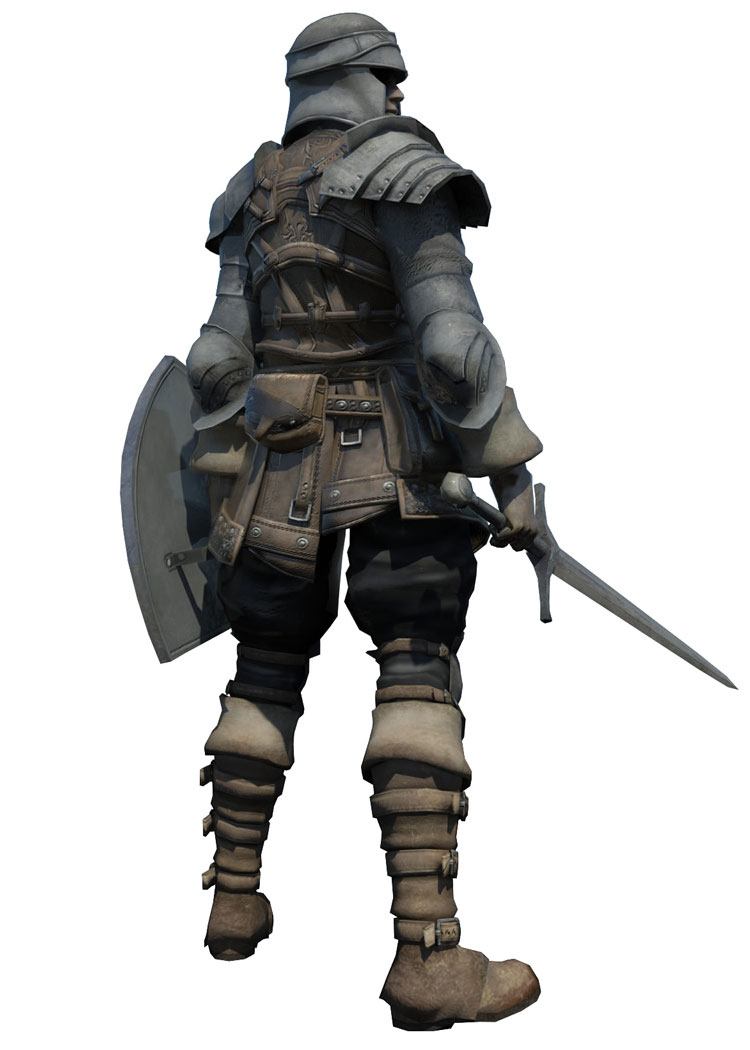 Soldier Art from Dark Souls