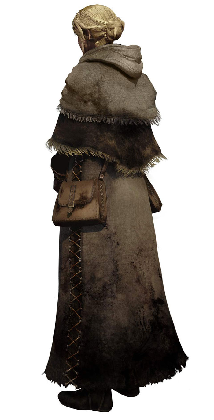 Woman Art from Dark Souls