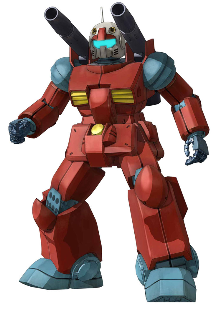 Guncannon Art from Dynasty Warriors: Gundam 3