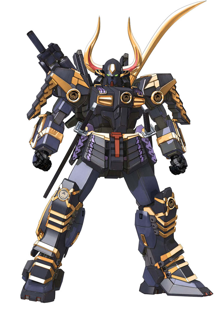 Musha MK. II Art from Dynasty Warriors: Gundam 3