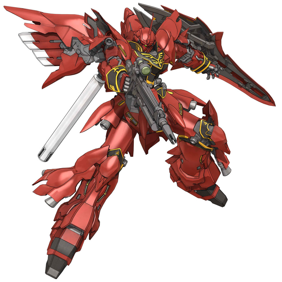 Sinanju Art from Dynasty Warriors: Gundam 3