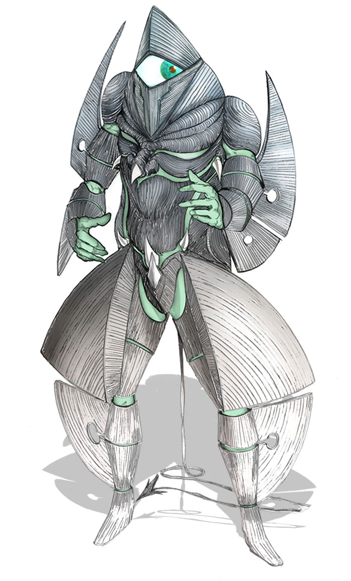Azazel Art from El Shaddai: Ascension of the Metatron