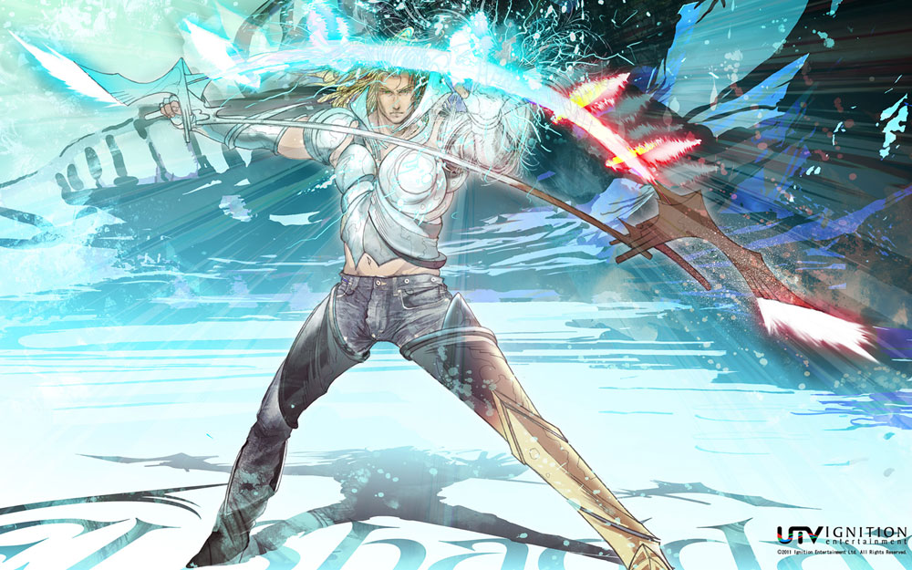 Enoch & Arch Art from El Shaddai: Ascension of the Metatron