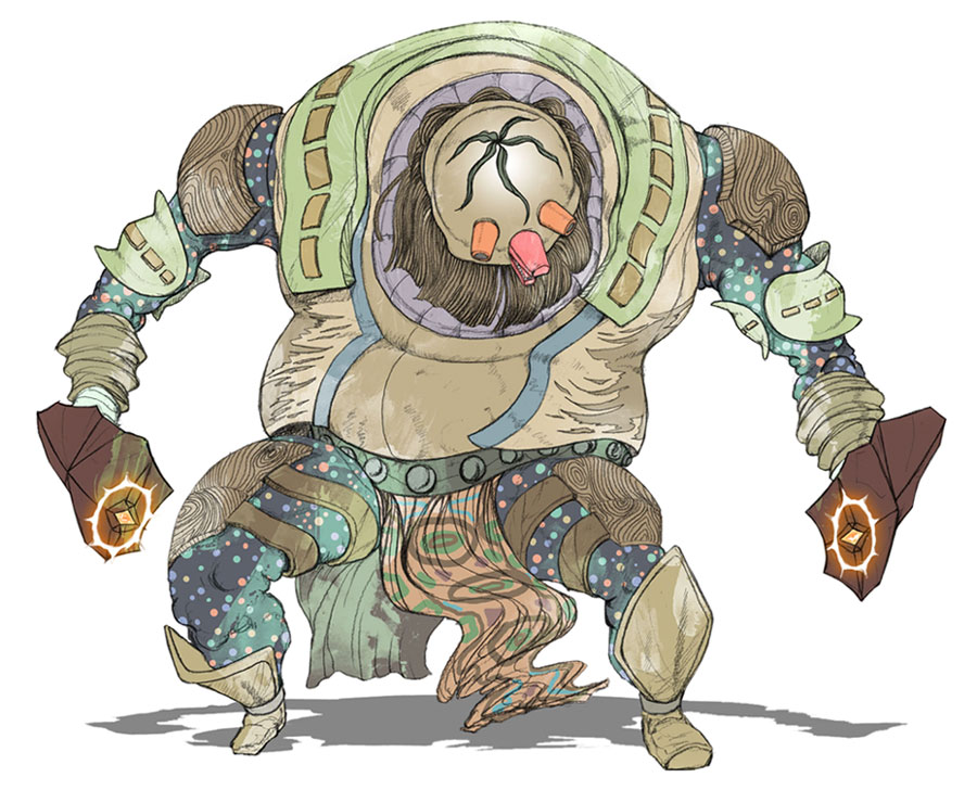 Ezek V Art from El Shaddai: Ascension of the Metatron