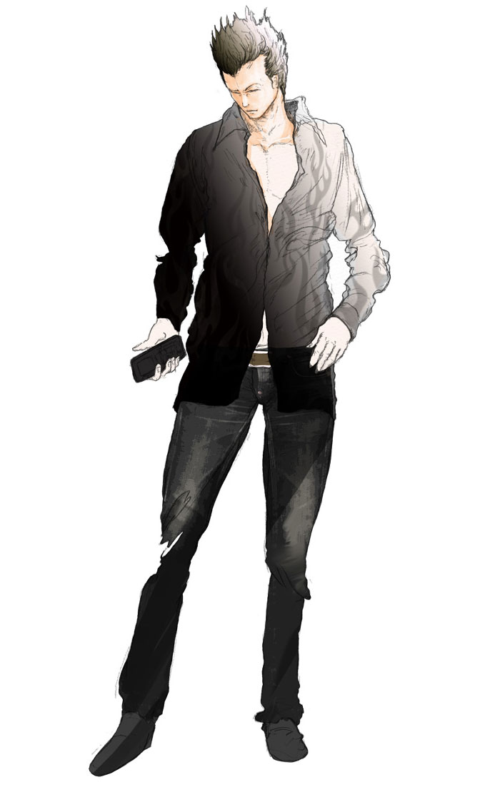 Lucifel Art from El Shaddai: Ascension of the Metatron