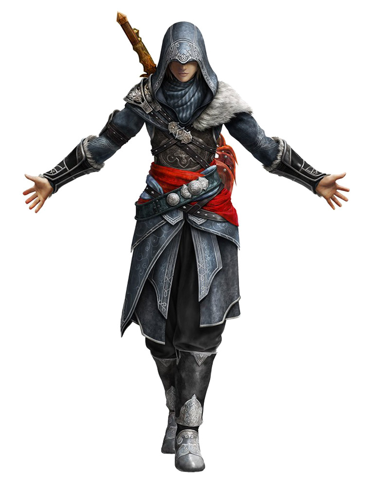 Noel, Ezio Costume Art from Final Fantasy XIII-2