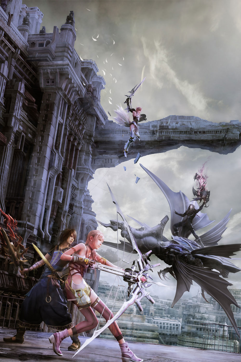 Promotional Poster Art from Final Fantasy XIII-2