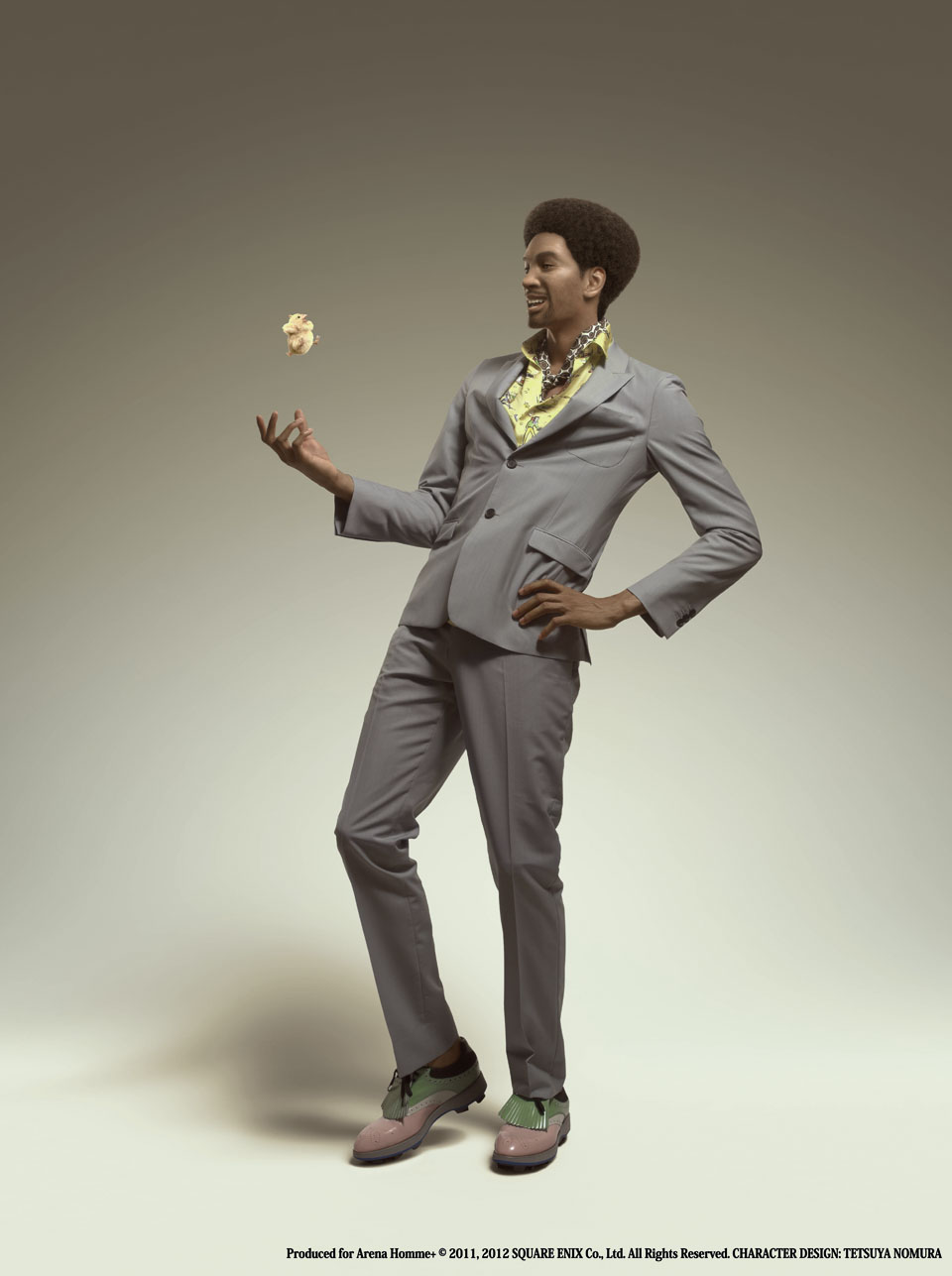 Sazh, Prada Art from Final Fantasy XIII-2