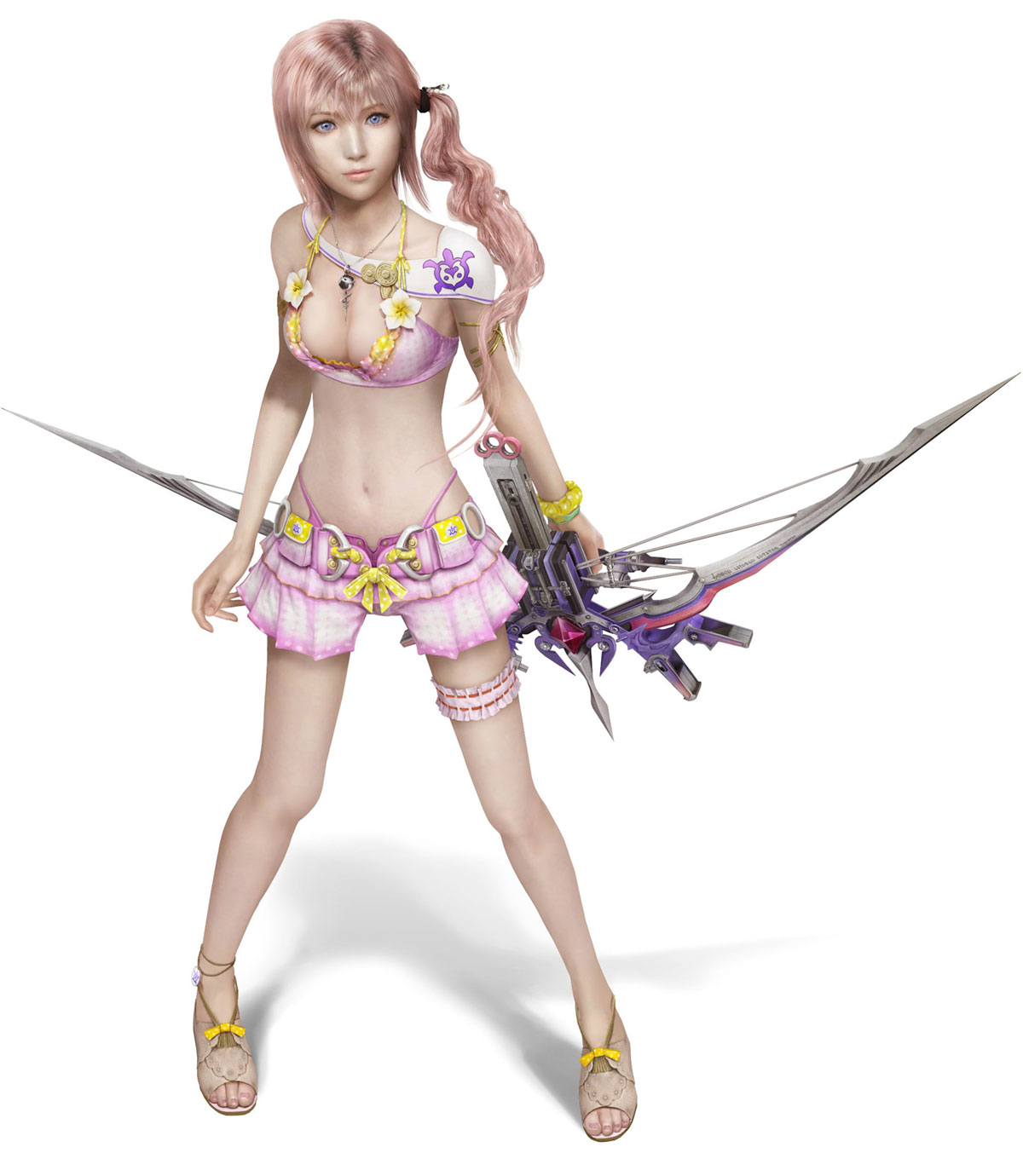 Serah, DLC Costume Art from Final Fantasy XIII-2