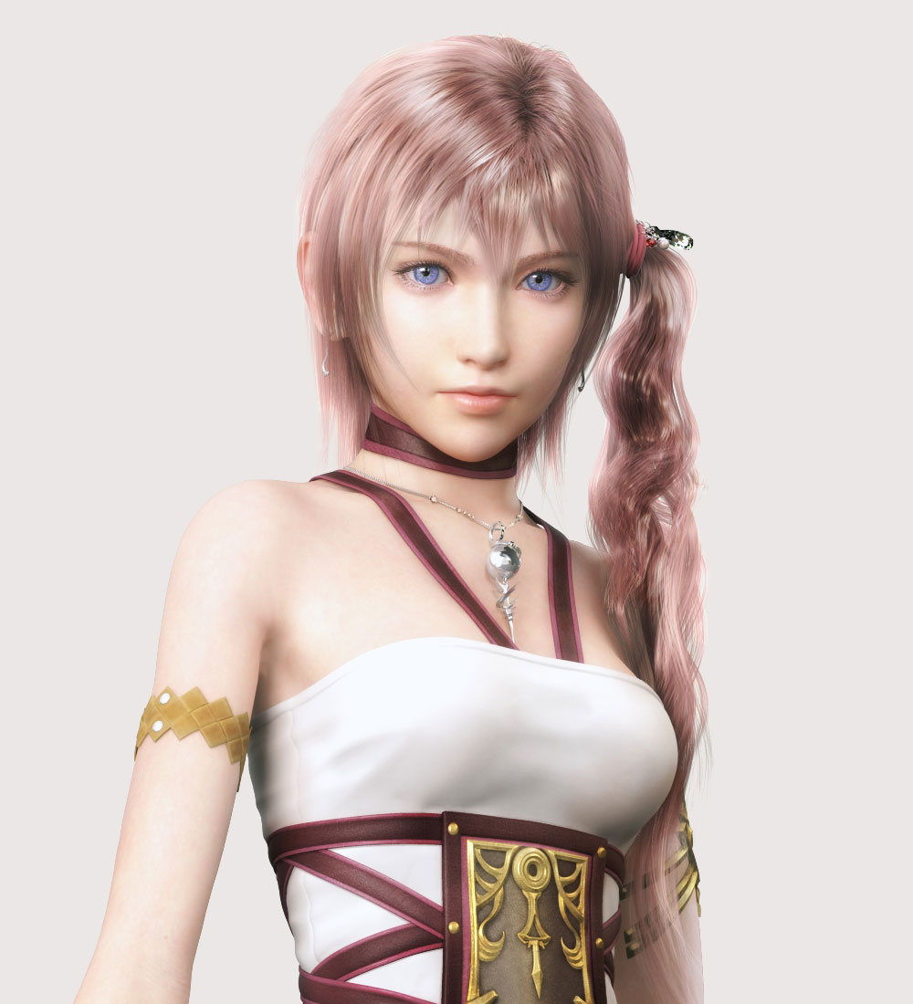 Serah Portrait Art from Final Fantasy XIII-2