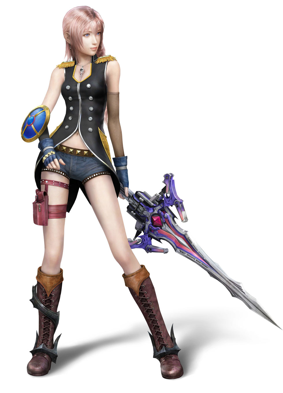 Serah, Style & Steel Costume Art from Final Fantasy XIII-2