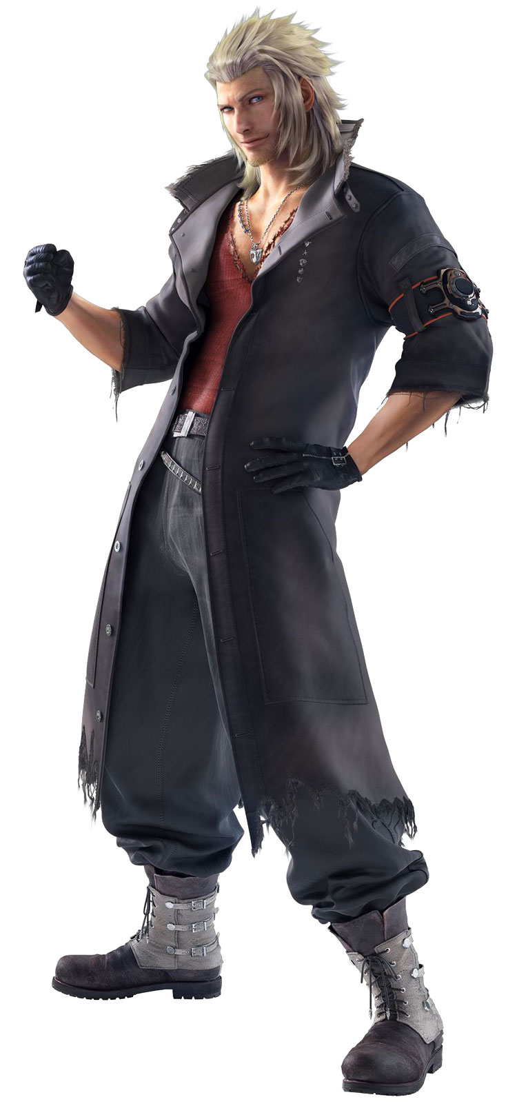 Snow Villiers Art from Final Fantasy XIII-2