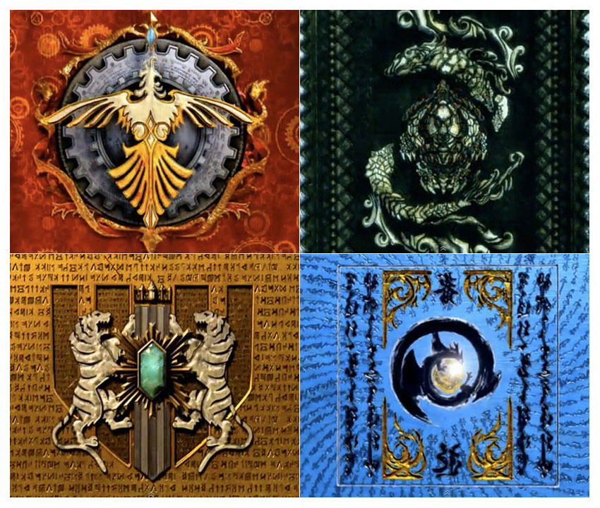 Crests Art from Final Fantasy Type-0