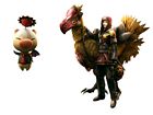 Moogle, Izana, & Chocobo