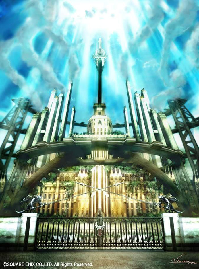 Peristerium Suzaku Art from Final Fantasy Type-0