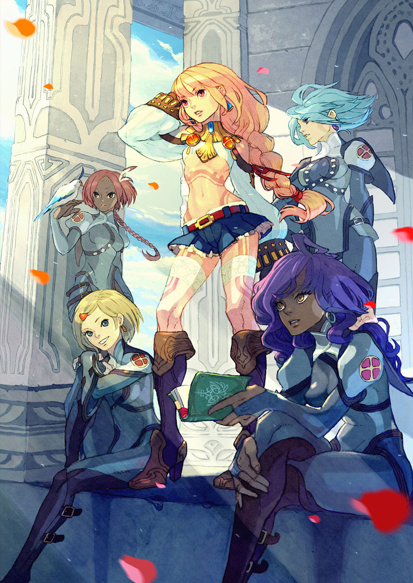 Main Characters Art from Last Ranker