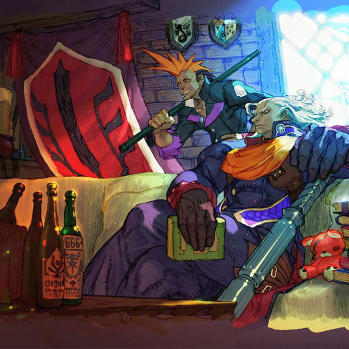 Rid & Tylong Art from Last Ranker