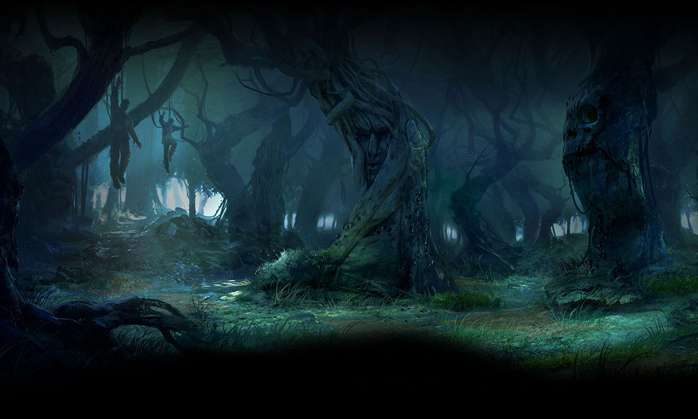 Sub-Zero Stage Background Art from Mortal Kombat