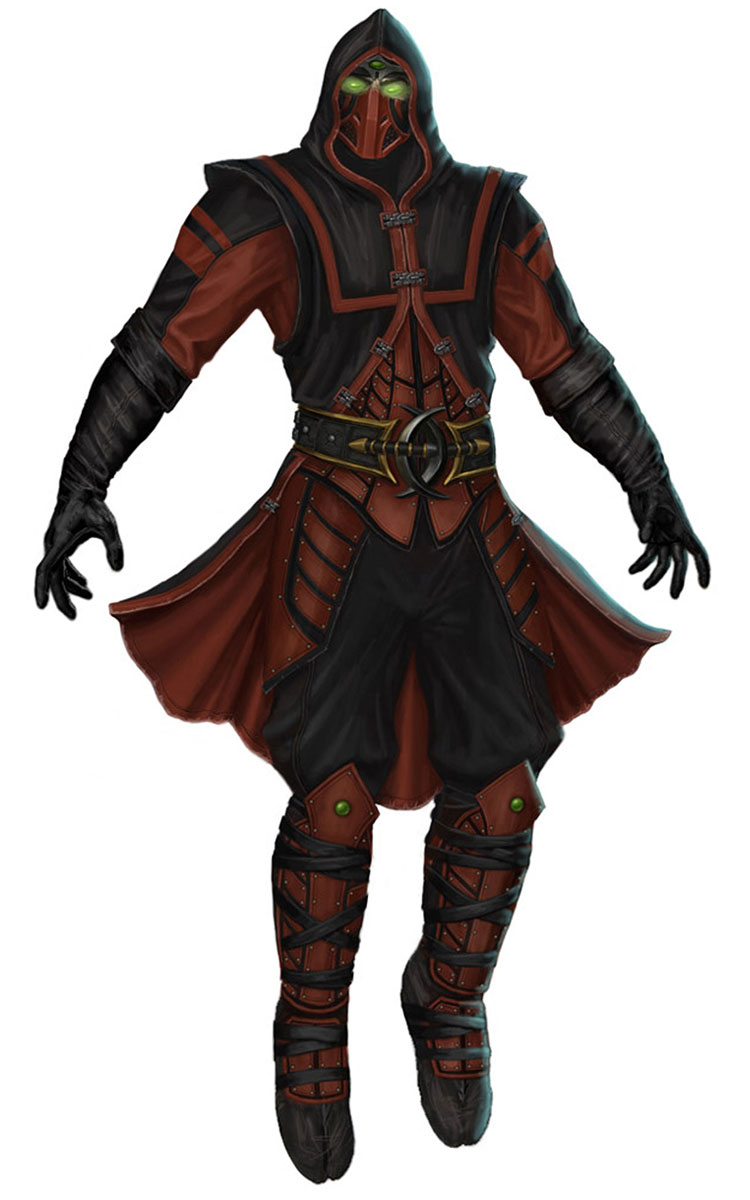 Ermac Art from Mortal Kombat