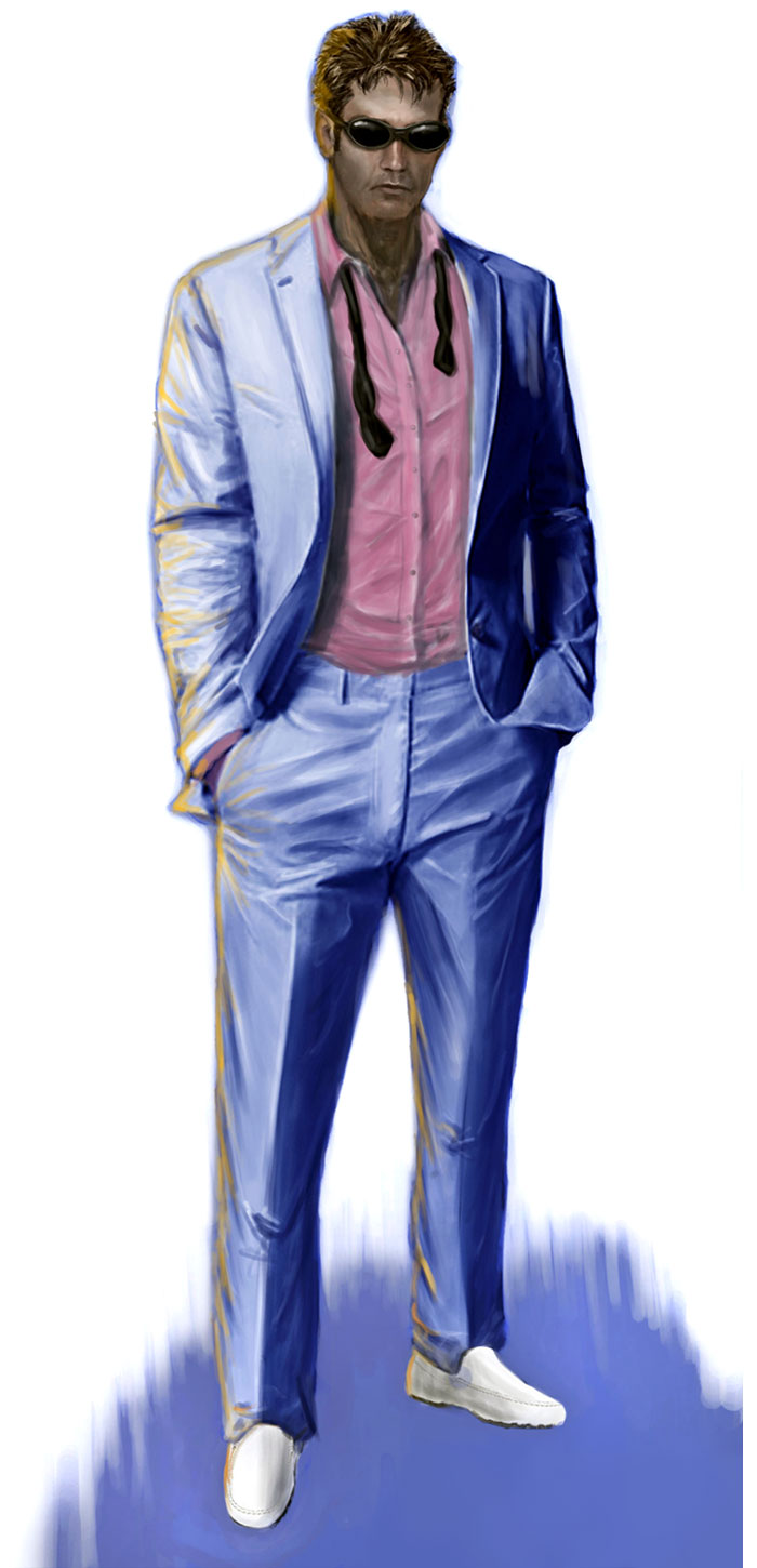 Johnny Cage Art from Mortal Kombat