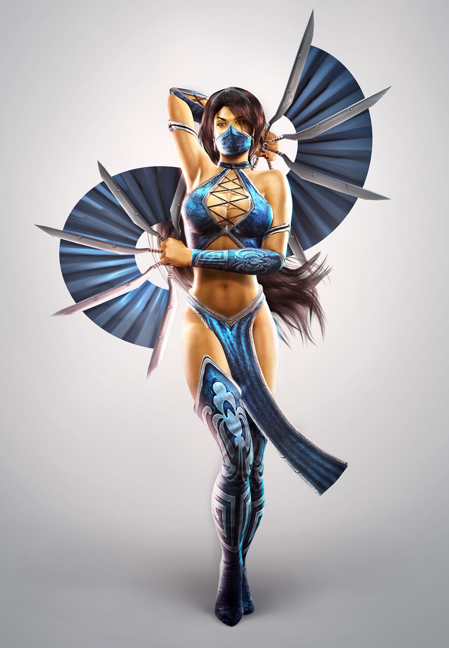Kitana Art from Mortal Kombat