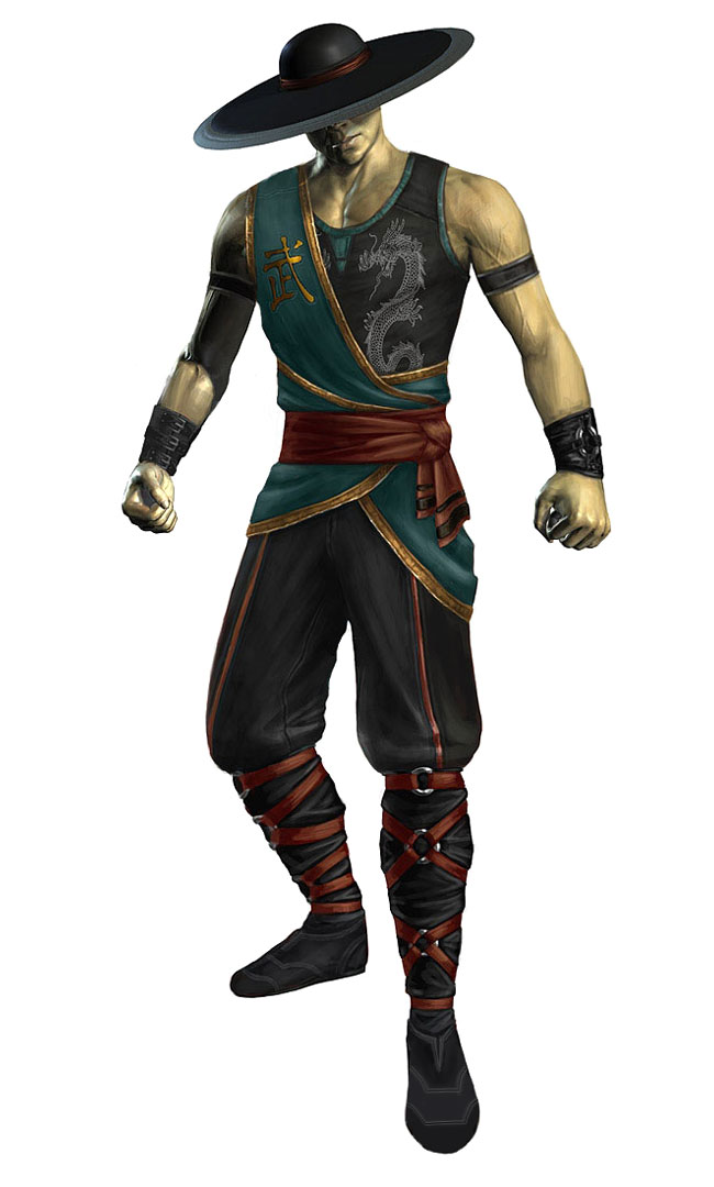 Kung Lao Art from Mortal Kombat