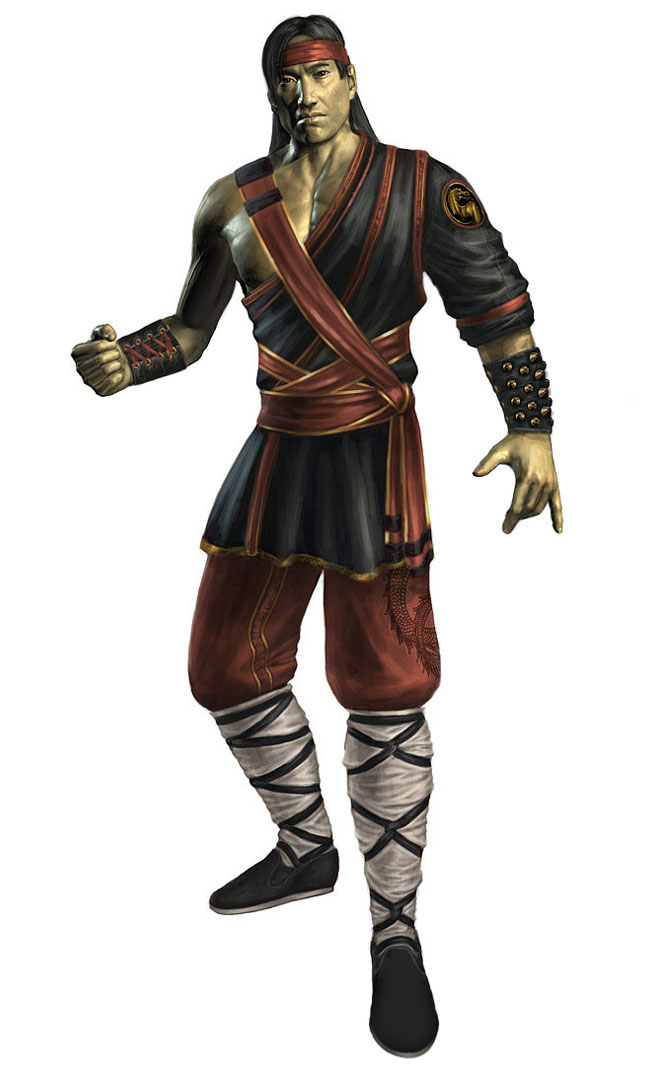 Liu Kang Art from Mortal Kombat