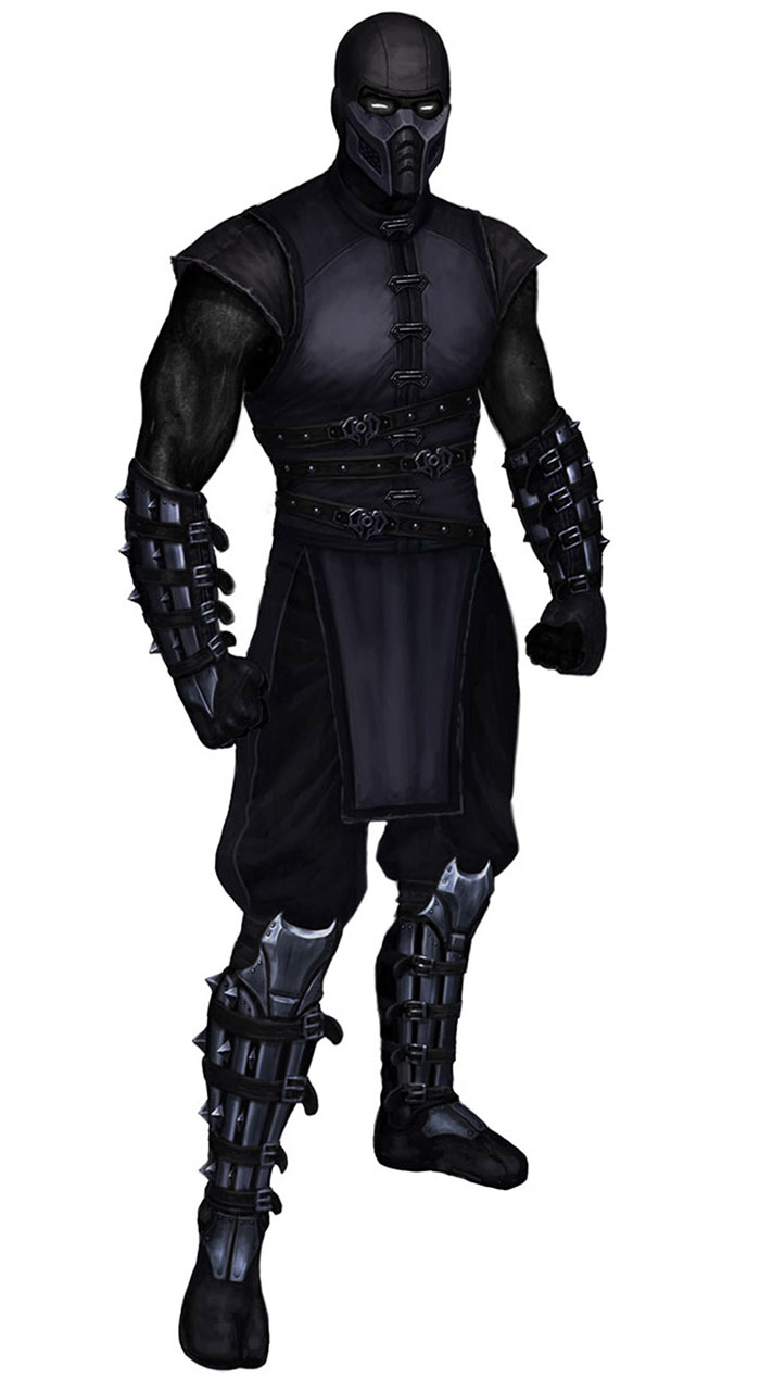 Noob Saibot Art from Mortal Kombat