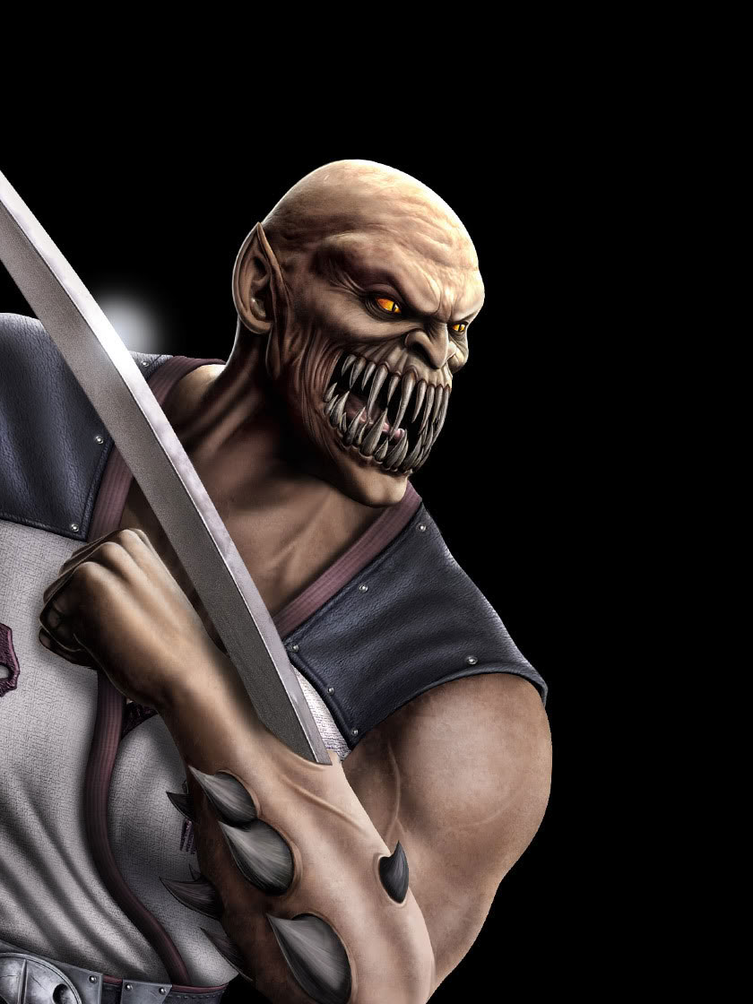 Baraka Portrait Art from Mortal Kombat