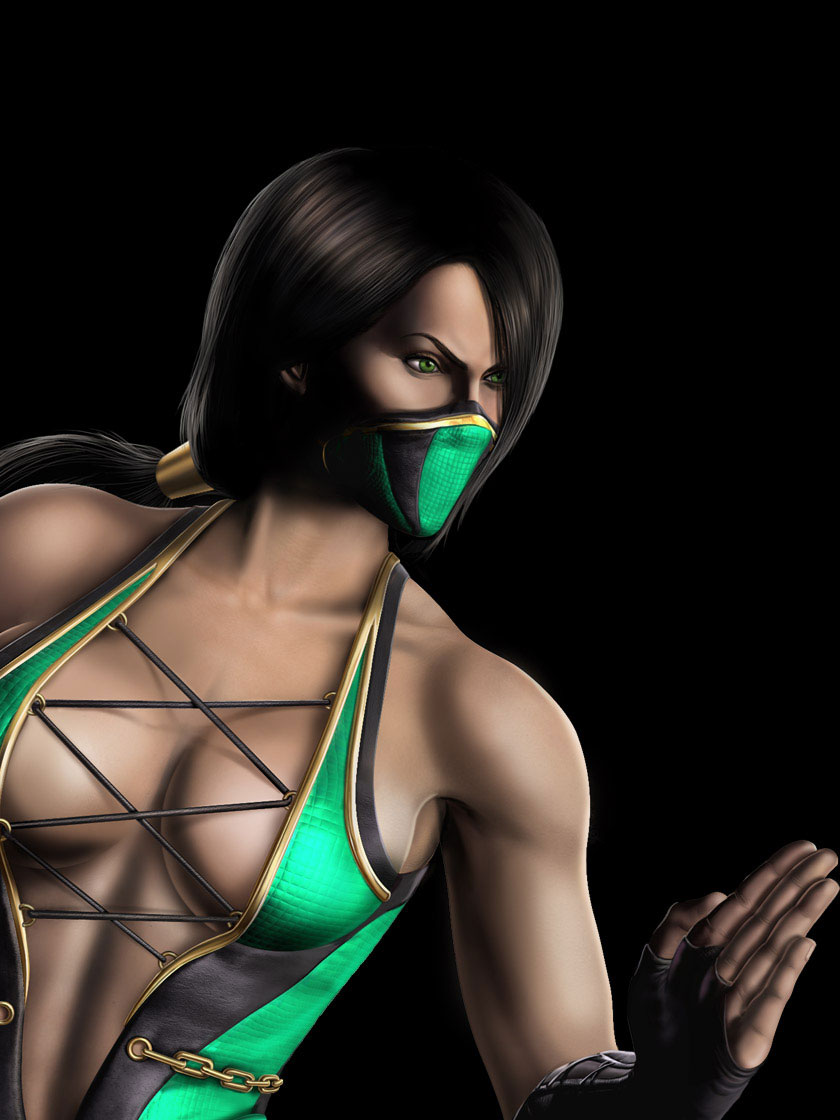 Jade Portrait Art from Mortal Kombat