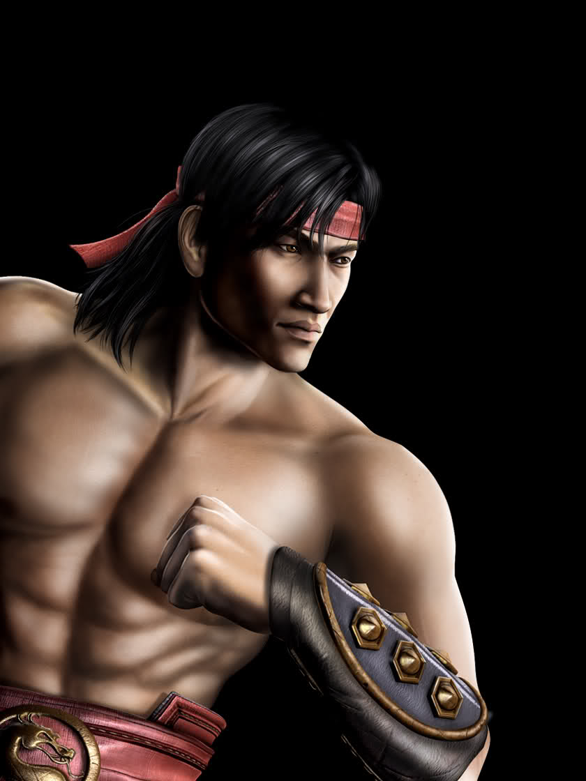Liu Kang Portrait Art from Mortal Kombat